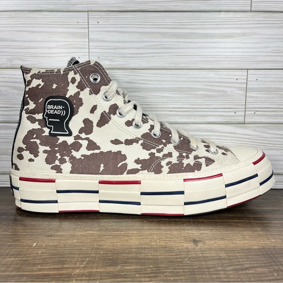 Converse Other - Converse Chuck 70 Brain Dead Cow Print Multicolor Shoes - Men 9.5 - Women 11.5